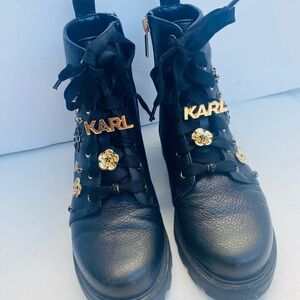 Karl Lagerfeld Black and White Designer Box